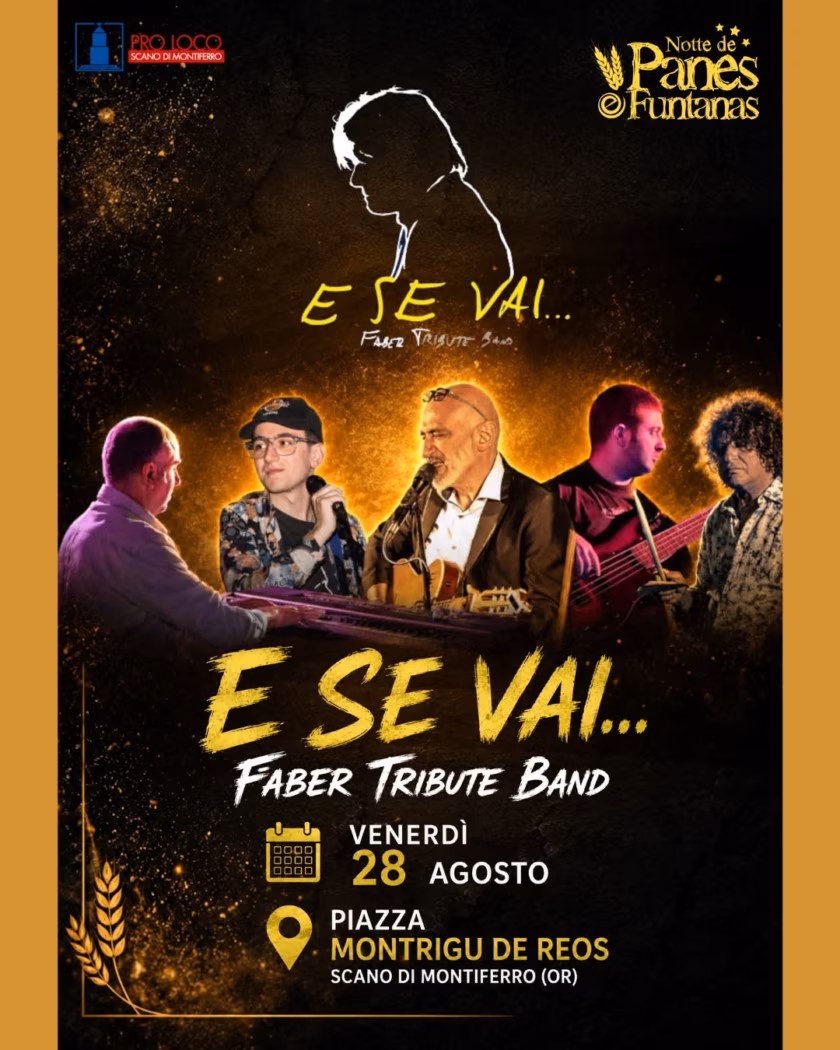 E se vai… Faber Tribute Band